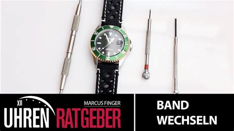 Uhrenarmband wechseln ohne Werkzeug / Uhrenband austauschen